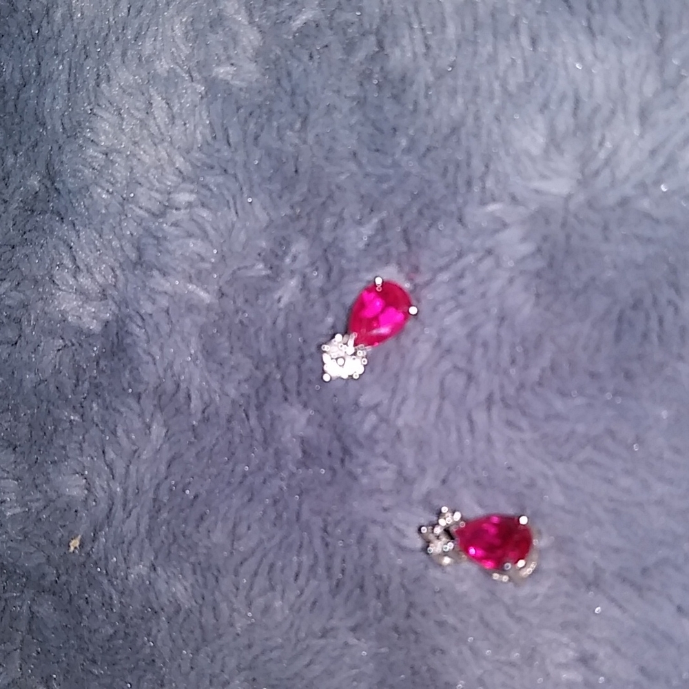 Ruby Earrings - image 8